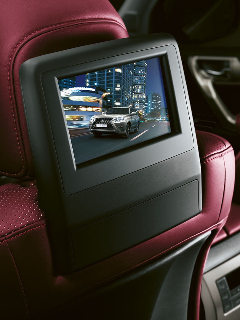 Lexus GX rear passenger multimedia screen