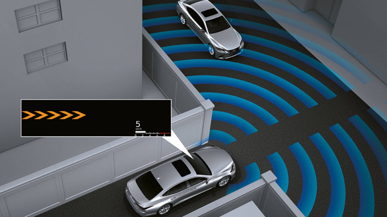 Front Cross Traffic Alert graphic 