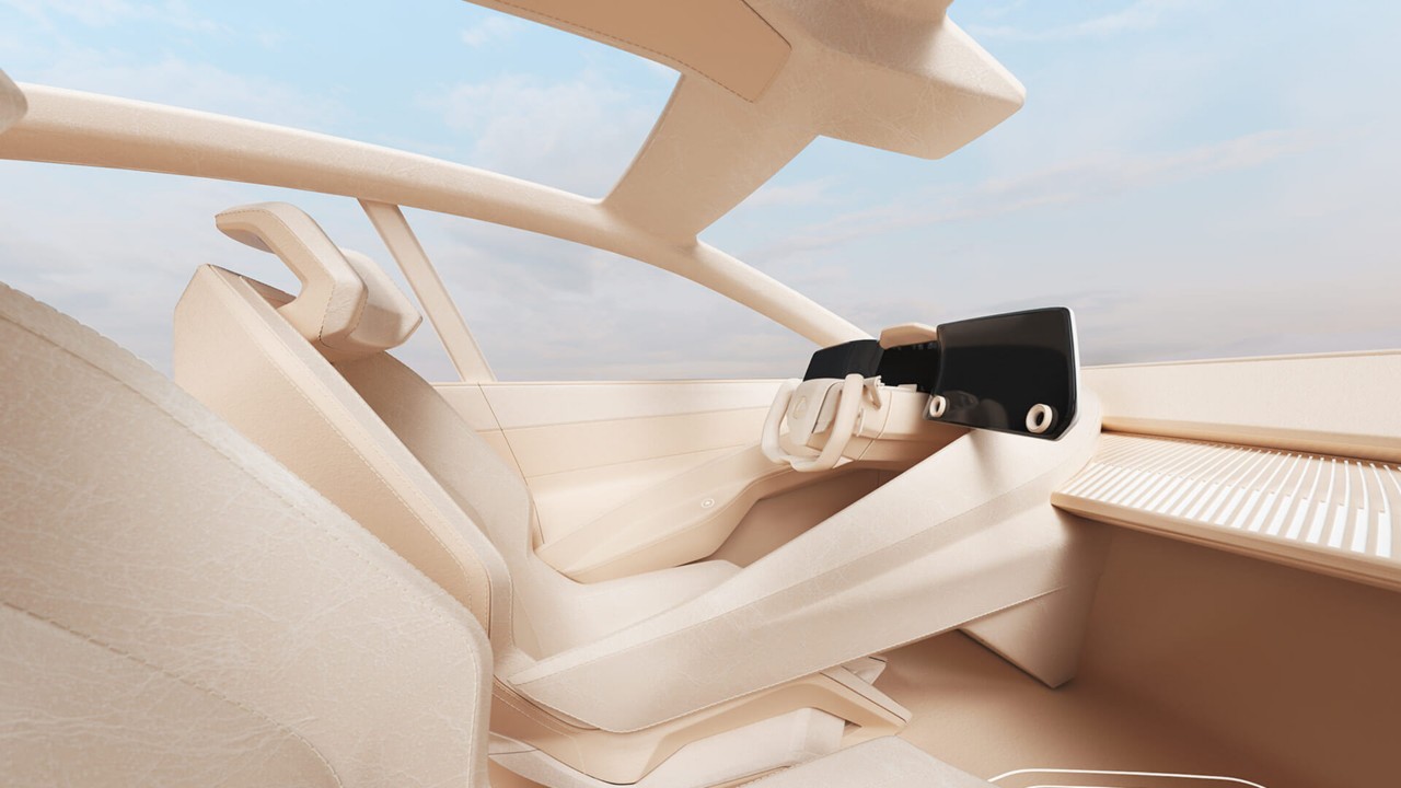 Lexus LF-Z Electrified concept cars drivers seat interior 